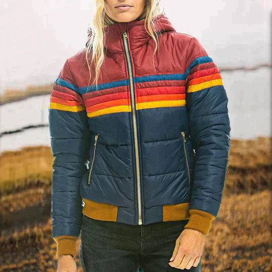 Lexie - Veste parka rétro