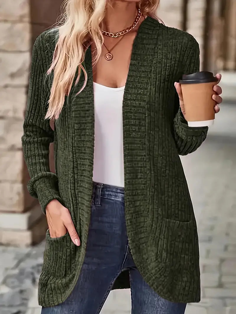 Eliane - Cardigan en tricot douillet