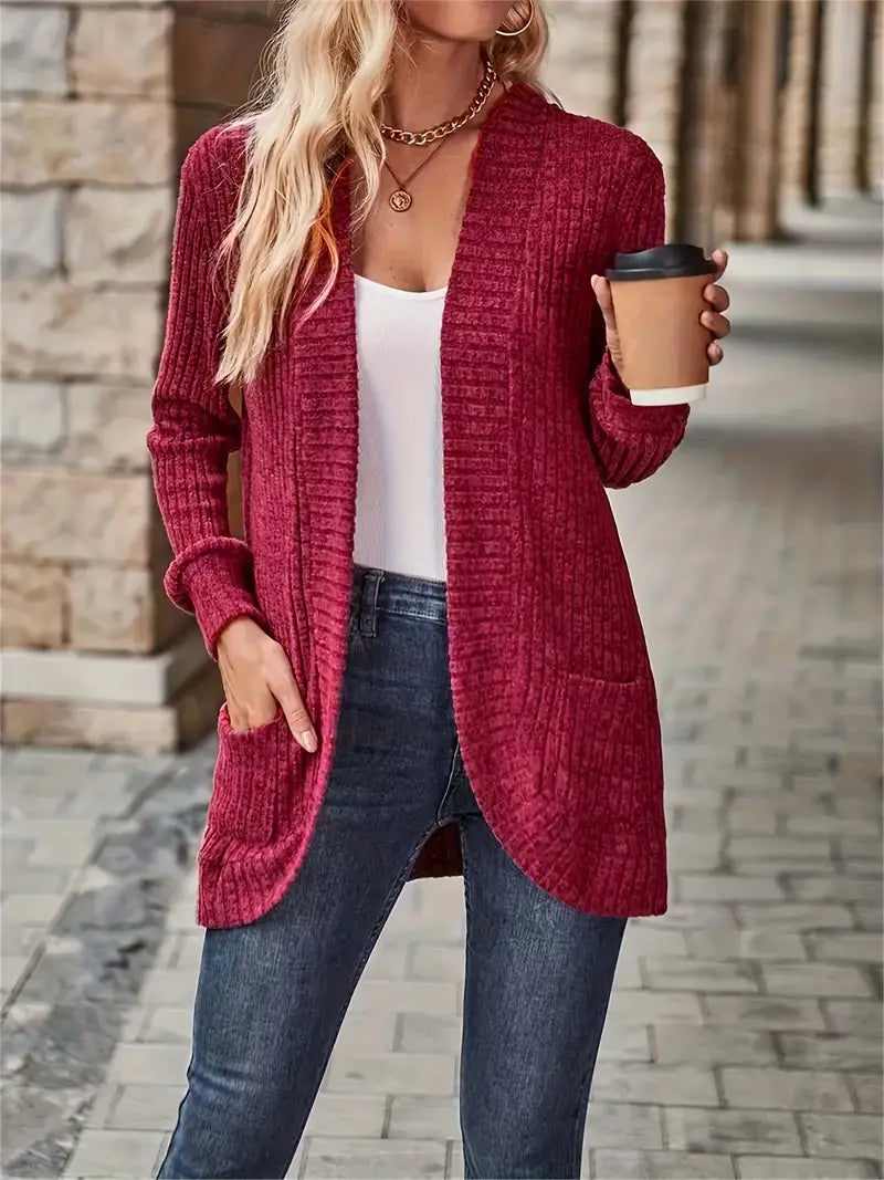 Eliane - Cardigan en tricot douillet