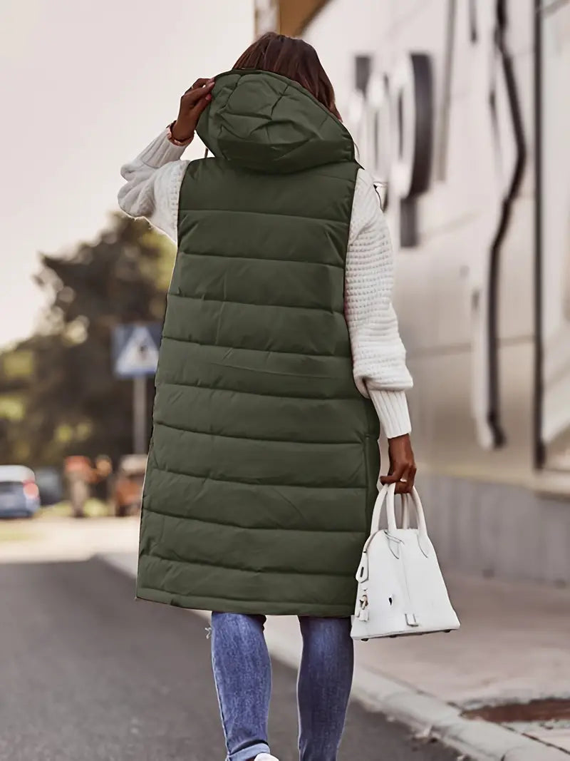 Ellie - Gilet long élégant