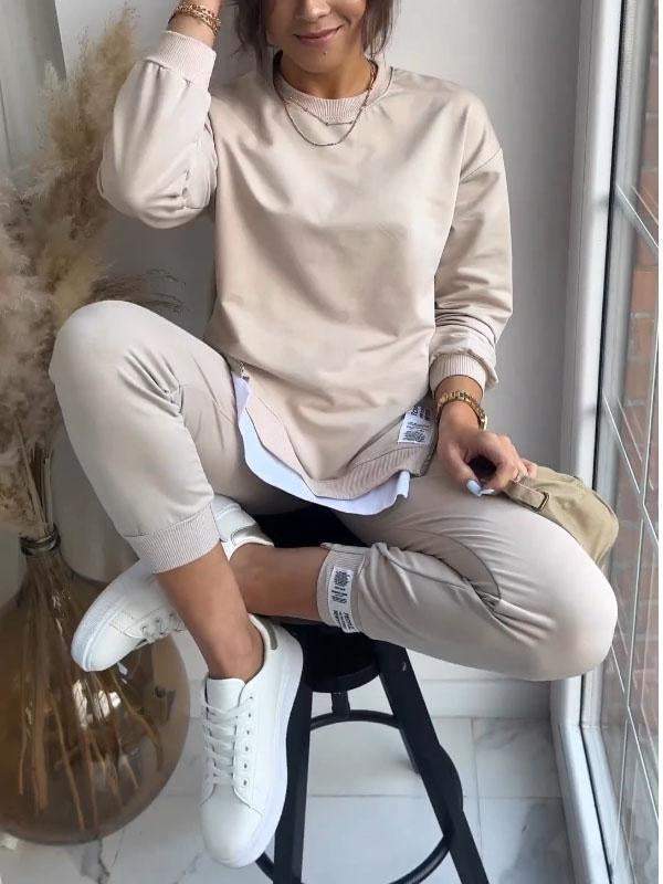 Rose - Ensemble sweat et pantalon